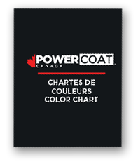 Distribution Composites Charte de couleur PowerCoat 2017